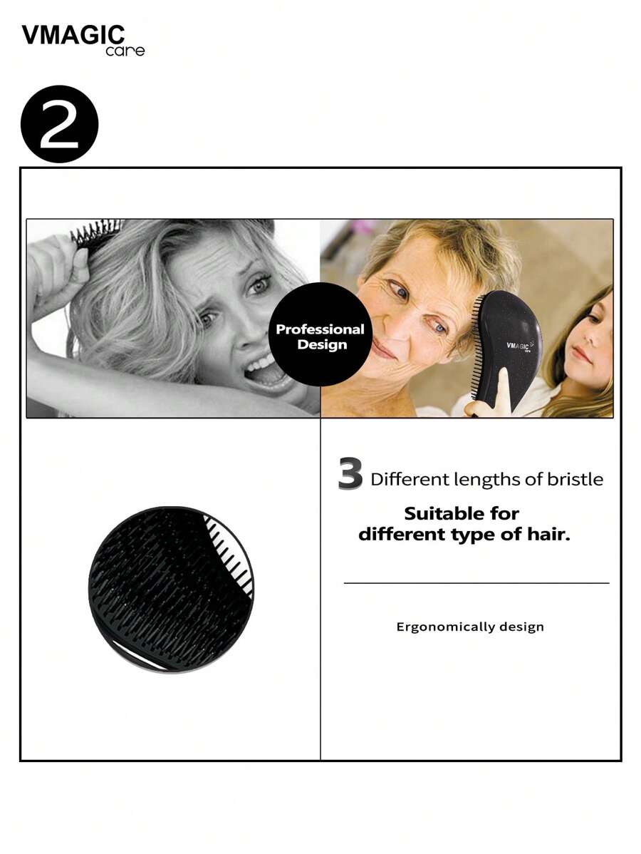 Hair Care Or Haircare - SGIAWETA-VMAGIC care Cepillo Desenredante para Cabello