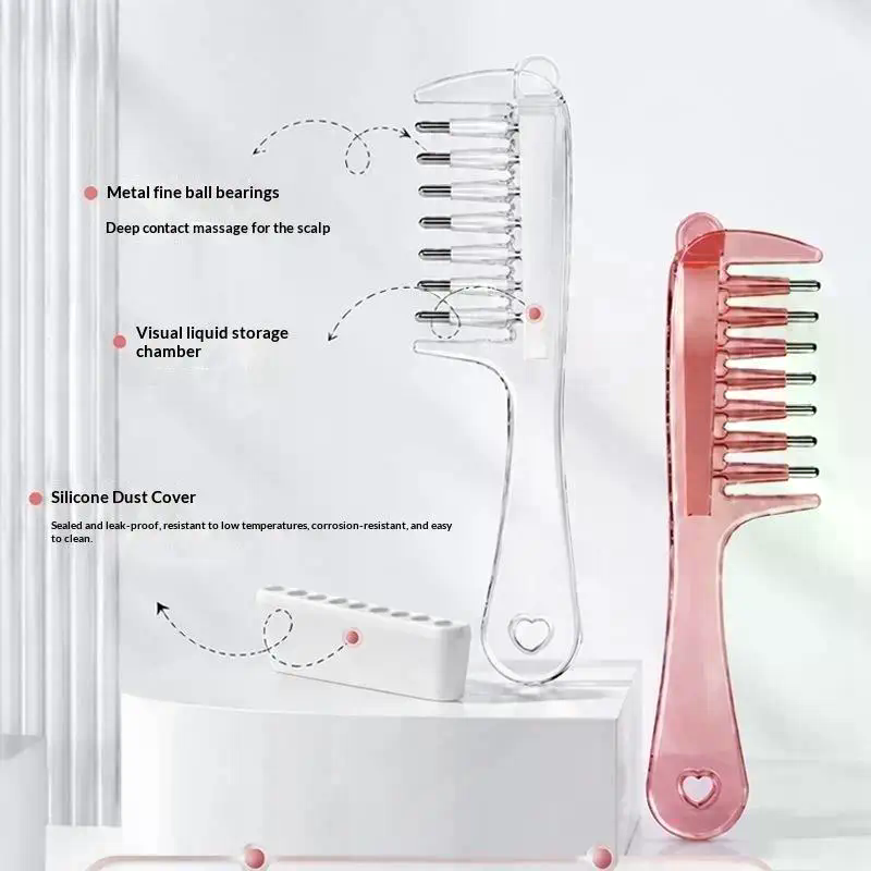 Hair Care Guide - Peine Aplicador Líquido para Cuero Cabelludo,