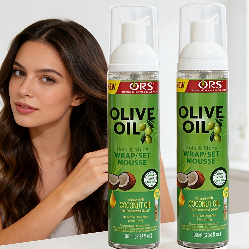 Hair Care Olive Oil - Espuma Moldeadora para Peinar y Cuidar