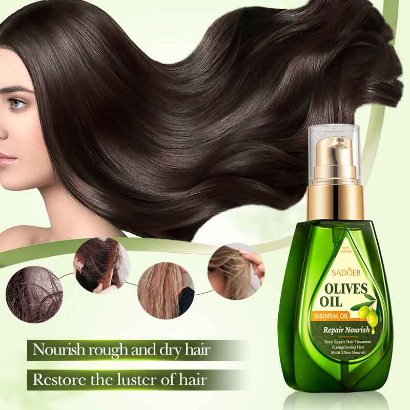 Hair Care Olive Oil - Aceite esencial para el cuidado del
