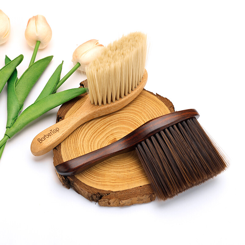 Hair Care Guide - Barbertop-cepillo de limpieza de peluquería, plumero