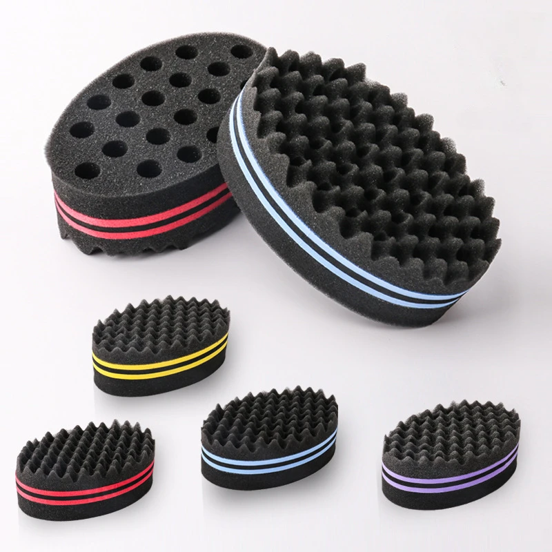 Twist Sponge Coil - Cepillo de esponja ovalado de doble