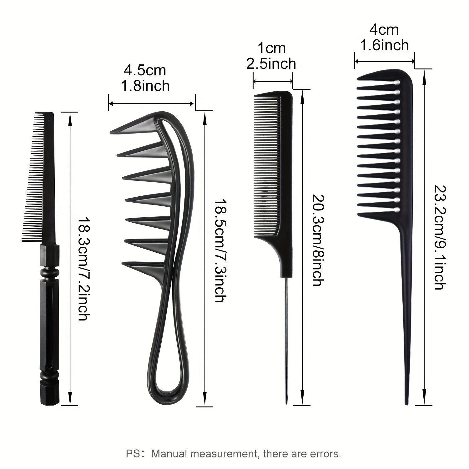 Peine multifuncional de 4 piez - Hair Care Barber Daily reseña y precio