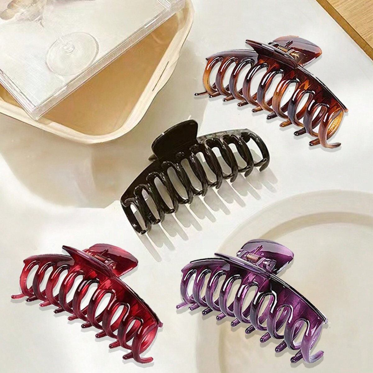 Pinza para el pelo de resina m - Hair Clip Claw Large reseña y precio