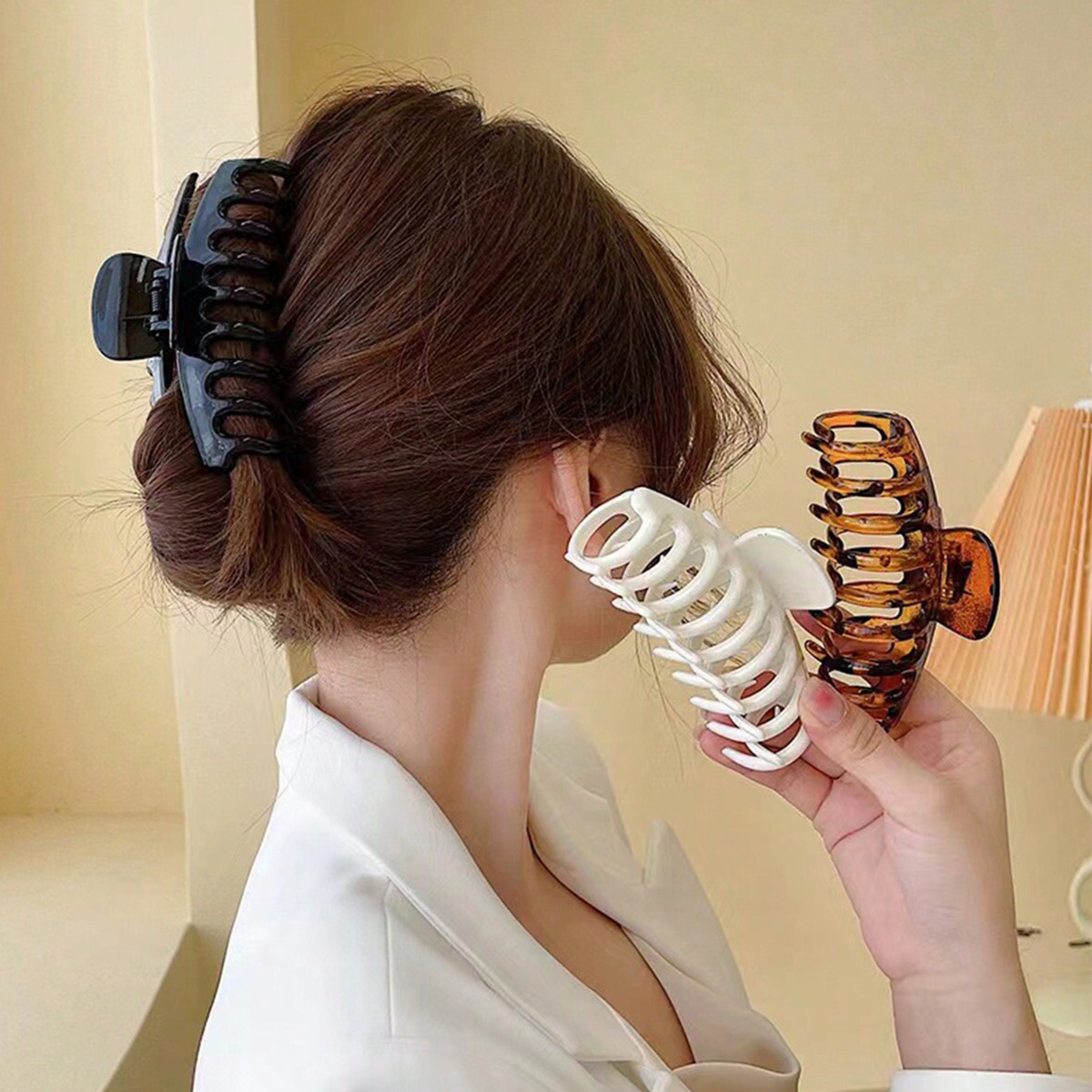 Pinza para el pelo de resina m - Hair Clip Claw Large reseña y precio