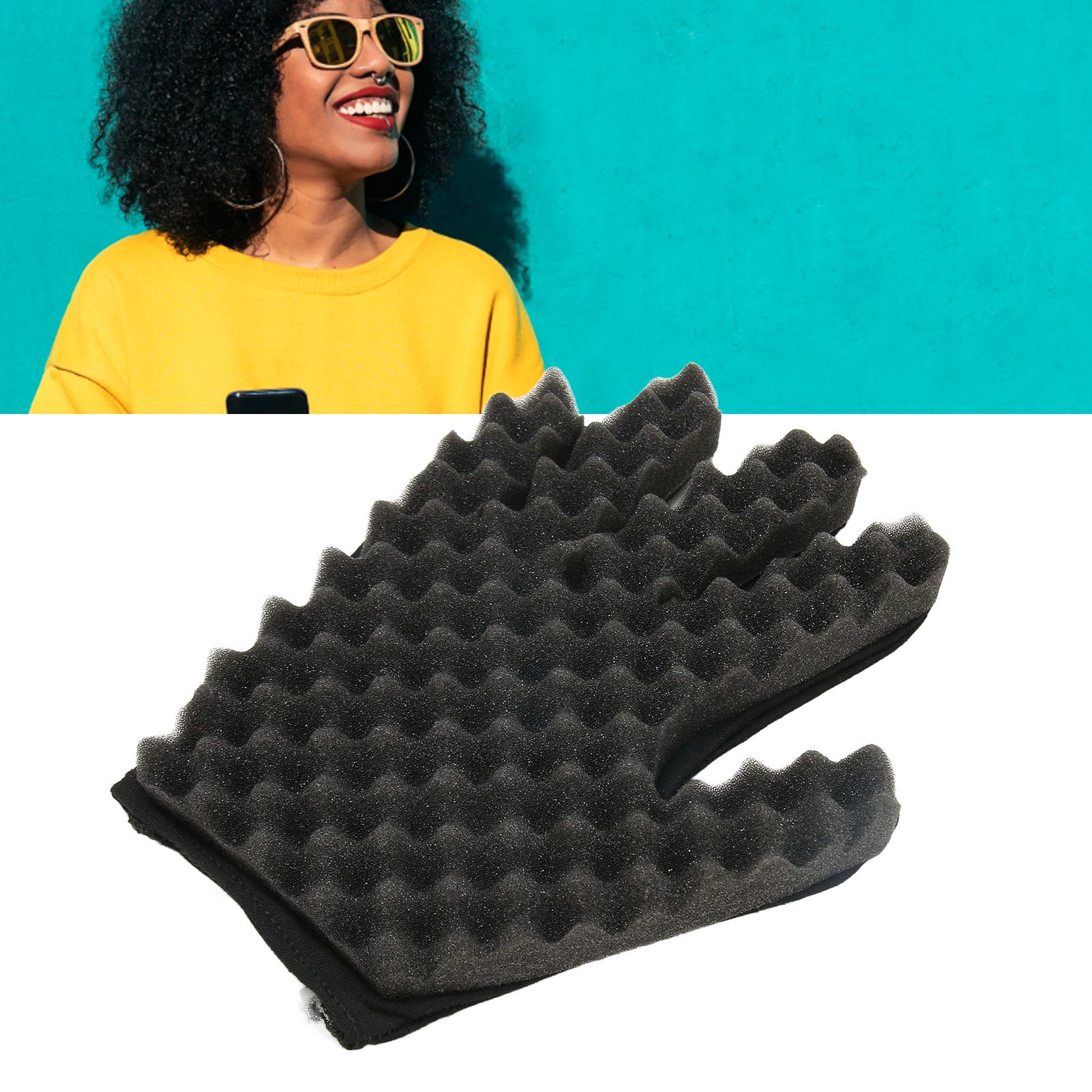 Guante Esponja Rizador de Cabe - Twist Sponge Coil reseña y precio