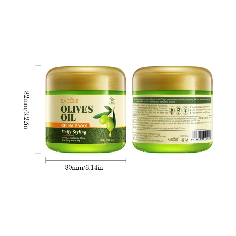 Cera en Gel Nutritiva para el  - Hair Care Olive Oil reseña y precio