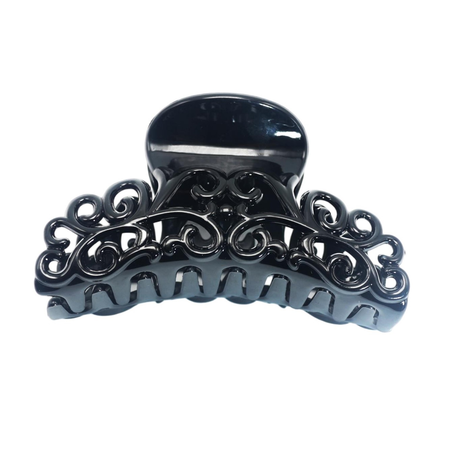 4 pinzas de plástico negras pa - Hair Clip Claw Large reseña y precio