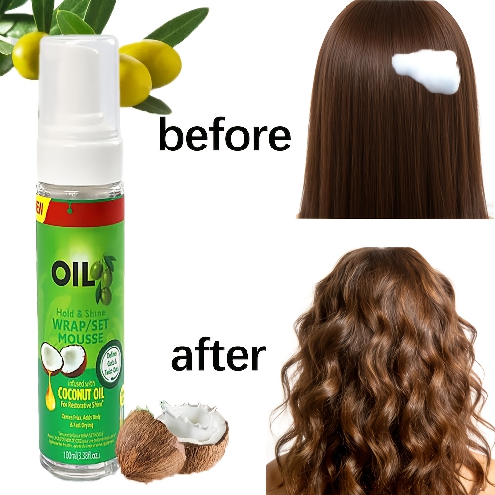Espuma Moldeadora para Peinar  - Hair Care Olive Oil reseña y precio