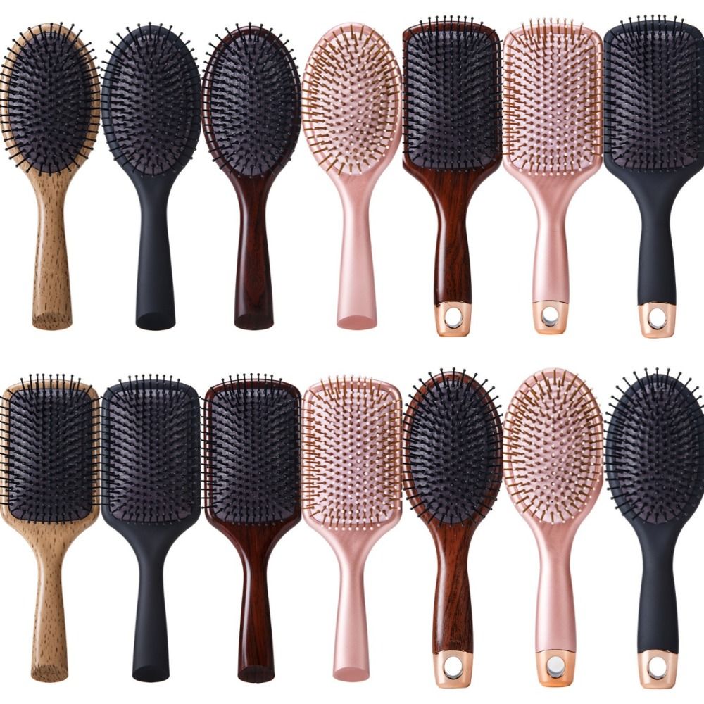 4 estilos de peines con cojín  - Hair Care Barber Daily reseña y precio