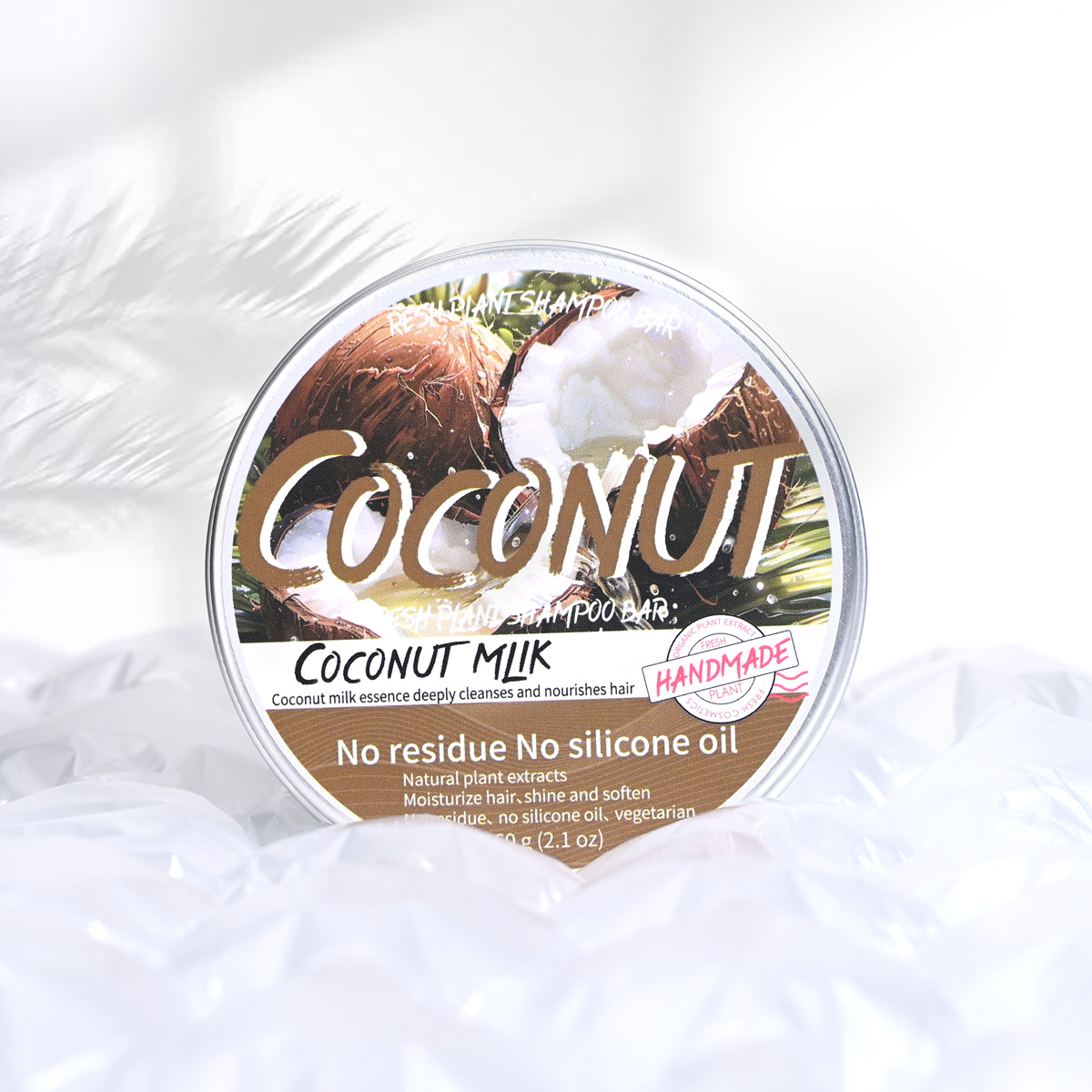 Champú de coco sólido LH + 60g - Hair Care Olive Oil reseña y precio