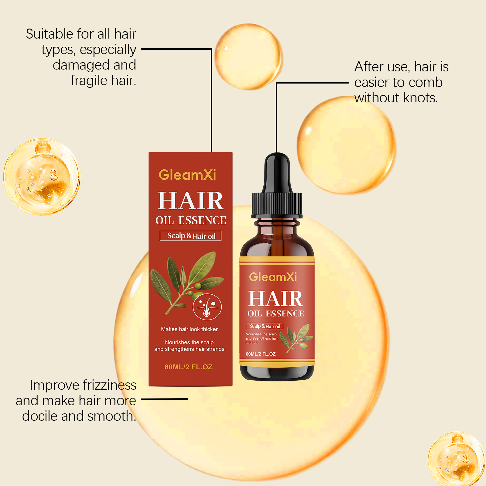 Aceite para el Crecimiento del - Hair Care Olive Oil reseña y precio