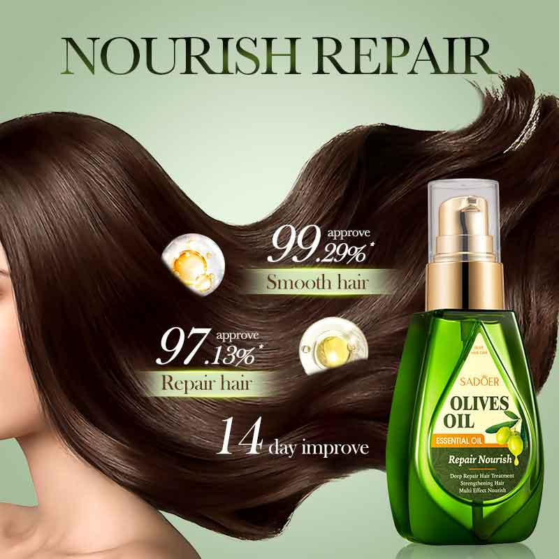 Aceite esencial para el cuidad - Hair Care Olive Oil reseña y precio